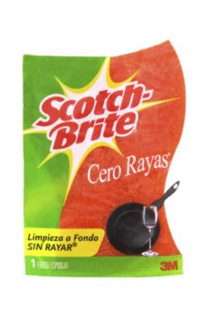 FIBRA ESPONJA SCOTCH BRITE CERO RAYAS 3M