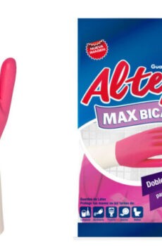 Guantes altex max bicapa