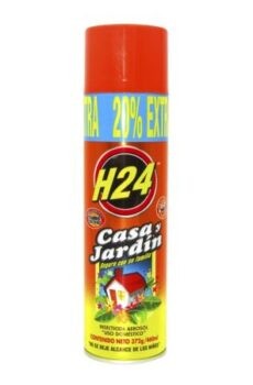 INSECTICIDA H24 CASA Y JARDIN AEROSOL 426 ML