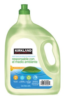 Jabón Líquido para Platos Kirkland Signature 3.9 Litros