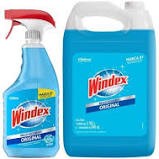 Limpiador de Vidrios Windex 3.78 l + 640 ml