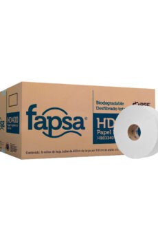 Papel Higiénico Blanco FAPSA, 400