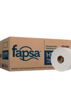 Papel Higiénico Blanco FAPSA, 500