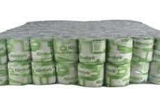 Papel Higiénico Kimlark Tradicional 250 HD, Paquete de 96 rollos