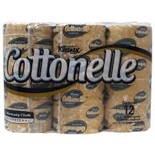 Papel Higiénico Kleenex Tradicional Cottonelle 540 HS, C/ 72 rollos