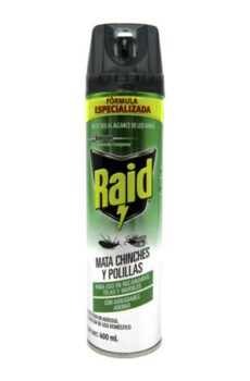 RAID MATA CHINCHES Y POLILLAS 400 ML