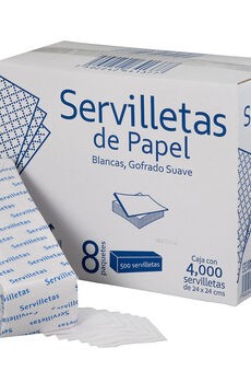 Servilleta de papel Grey Moon 4,000 piezas