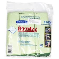 Wypall Wiper Antibacterial Verde con Microban / Paquete con 6 piezas