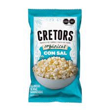 Cretors Palomitas de Maíz Orgánicas con Sal 340 g