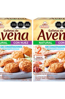 Galletas de Avena Light Natural y Nuez Taifelds 1kg