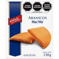 Galletas Mac’Ma abanicos 150 g