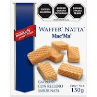 Galletas Mac’Ma Waffer Natta 150 g