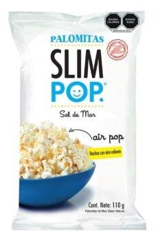 Palomitas Explotadas Sal De Mar Slimpop 110 grs
