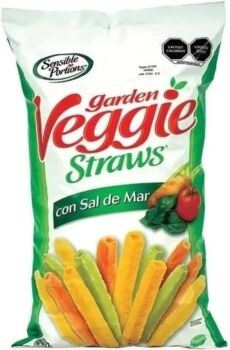 Veggie Straw Garden, Papas fritas sal de mar, Bolsa 708g