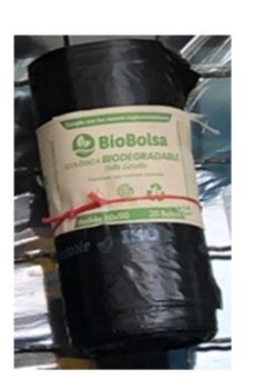 Biobolsa Biodegradable Negra rollo 90×120 cm