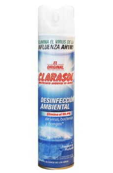 Desinfectante en Spray 400 Ml. Ambiental. Clarasol