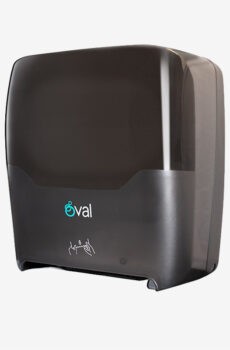 Despachador Toalla en Rollo Autocorte Humo DV043 Oval