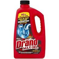 Destapacaños líquido Dráno max gel 2.3 litros