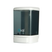 DV006 Jabonera Humo con Blanco DV006 Oval